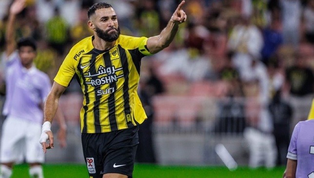 Benzema: I did everything I could to strengthen the Al-Ittihad team