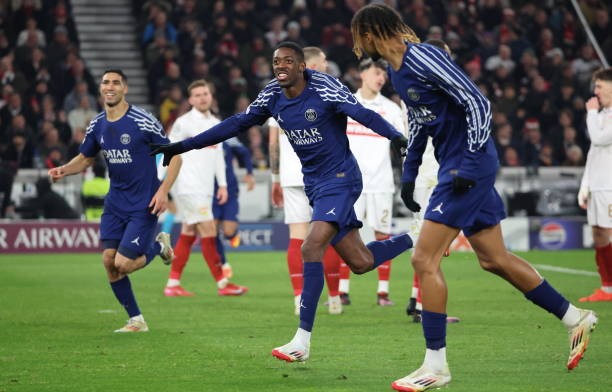 Paris Saint -Germain breaks the nets of the Stuttgart with a valuable four in the heroes