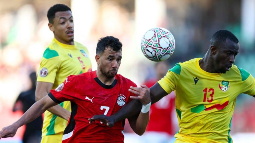 Blessure de Trezeguet lors du match Égypte-Bénin