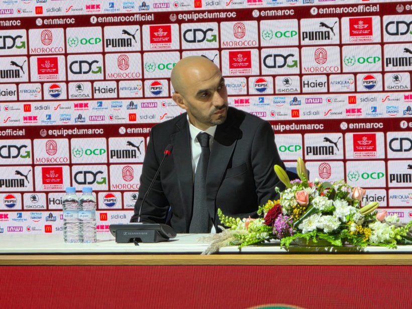 A Surprise Snapshot from Rekragui During the Introduction of Morocco's New Coach