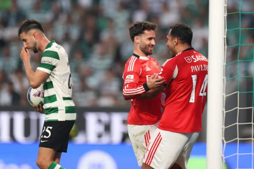 بنفيكا يحسم الديربي أمام سبورتينغ بهدف قاتل لرافا سيلفا