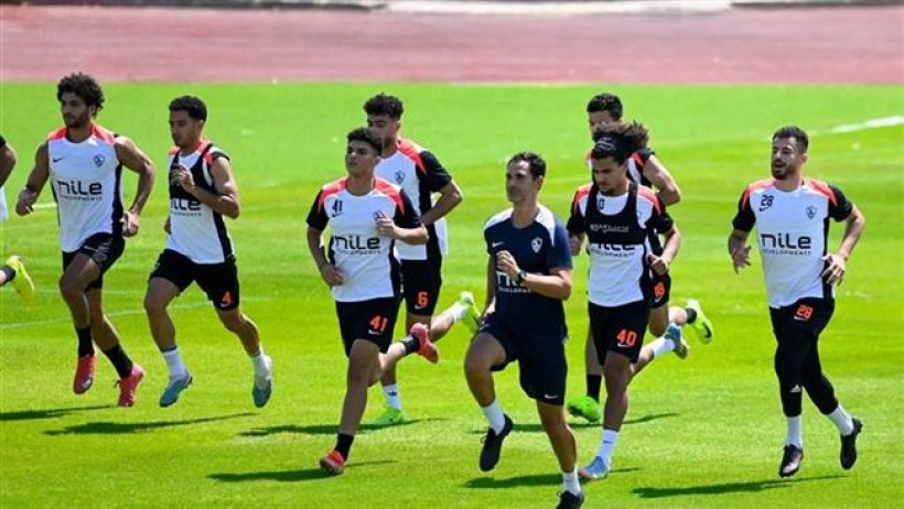 Zamalek Concludes Training in Preparation for Algerian Capital Union