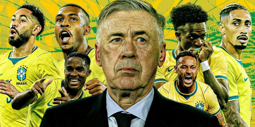 فينيسيوس ورافينيا ونيمار.. هل يقود أنشيلوتي البرازيل للتتويج بالمونديال بهجوم كاسح؟