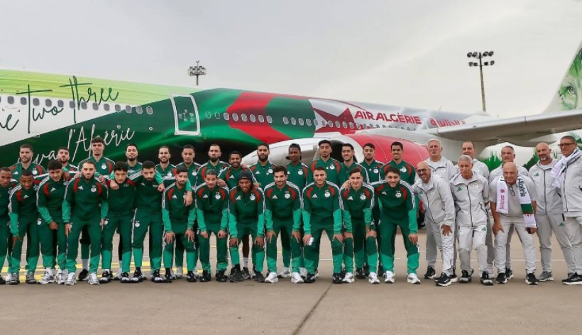 The Algerian National Team Arrives in Kansas and Begins Countdown to Argentina Match