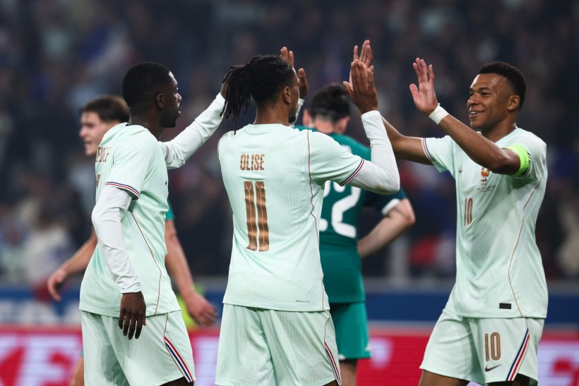 Triplé d'Oliseh mène la France à la victoire contre l'Irlande du Nord en amical