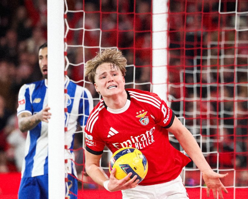 Schjelderup gèle les négociations de renouvellement avec Benfica