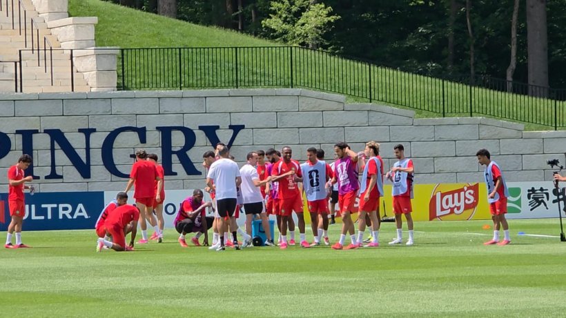 Three Absences in Morocco's Training Before the Brazil Clash