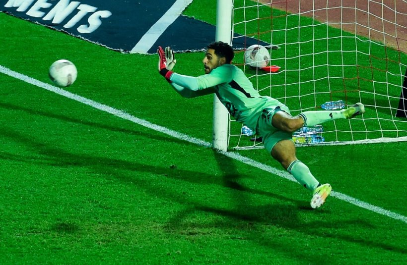 Shobier Guards Egypt's Goal Against Belgium