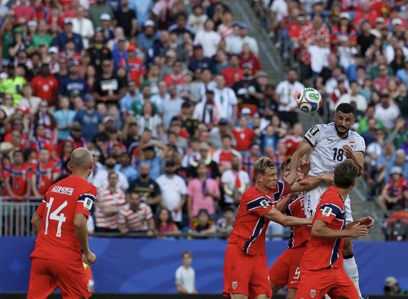 Noruega derrota a Irak con cuatro goles en la Copa del Mundo