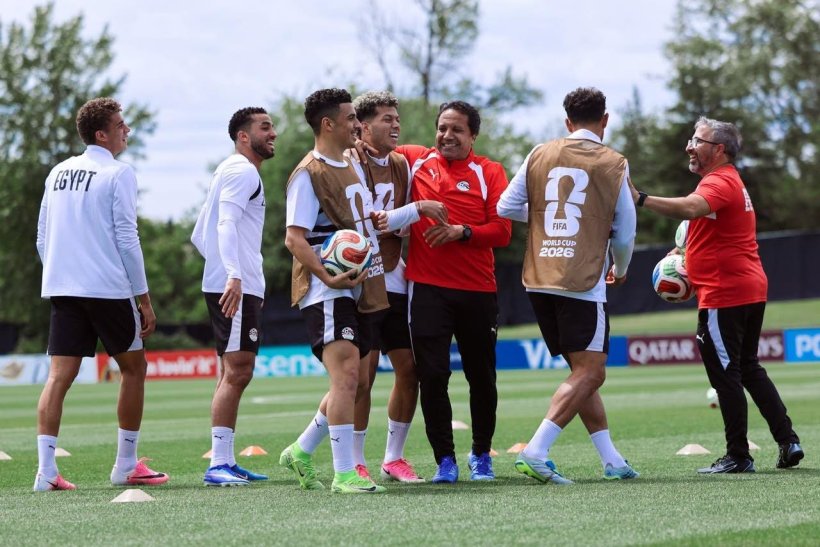 Fecha del primer entrenamiento de la selección de Egipto en preparación para el partido contra Nueva Zelanda