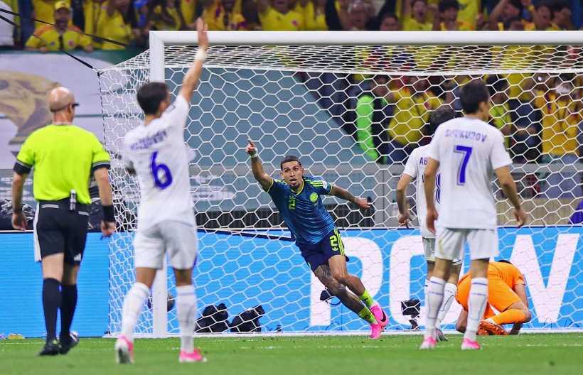 La Colombie bat l'Ouzbékistan avec un triplé en Coupe du Monde