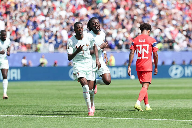 Dembele Enters the History of the French National Team in the World Cup