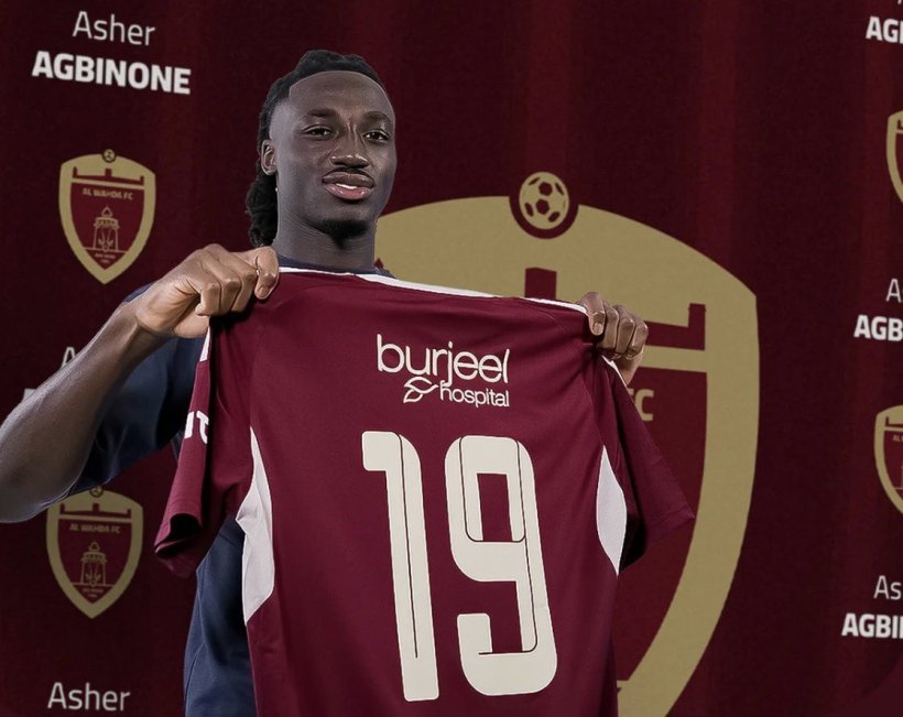 Official: Al Wahda Signs English Talent Asher Agbona