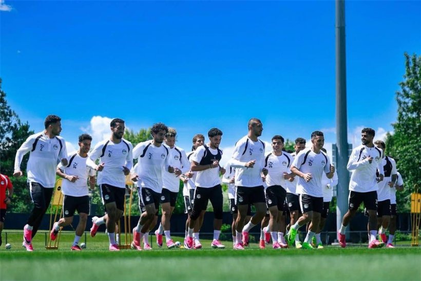 La selección de Egipto finaliza su entrenamiento antes del choque con Argentina