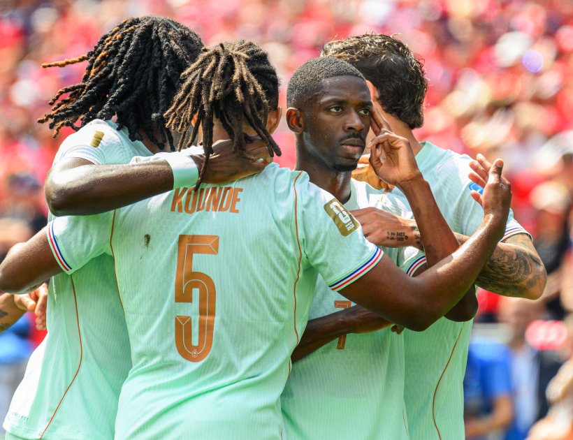 فرنسا ترتدي القميص الأخضر أمام المغرب في ربع نهائي كأس العالم