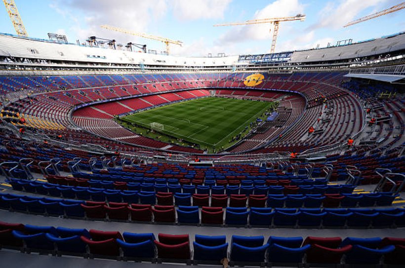 Barcelona Begins Installation of New Turf at Spotify Camp Nou