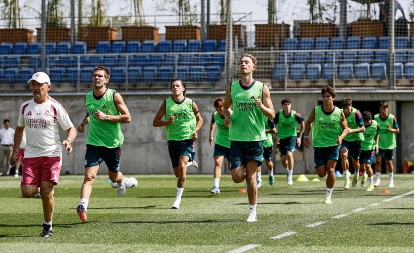 أقنعة بينتوس تعود إلى تدريبات ريال مدريد