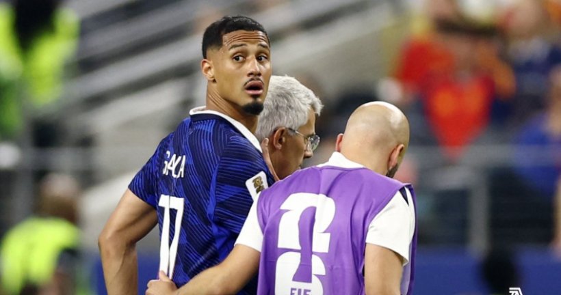 La blessure de Saliba inquiète la France avant le match contre l'Espagne