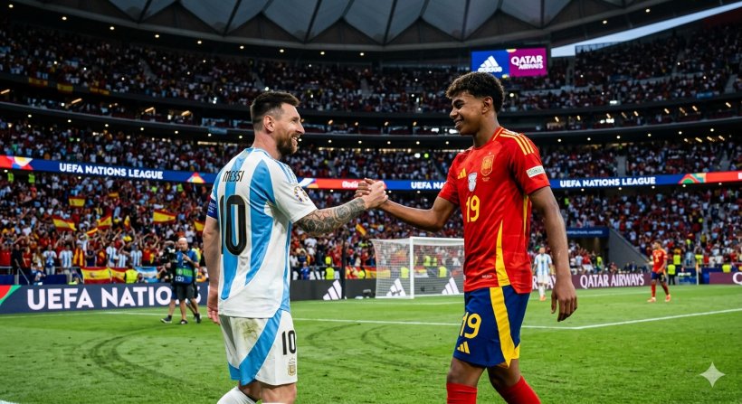 ميسي يشيد بلامين يامال قبل نهائي كأس العالم