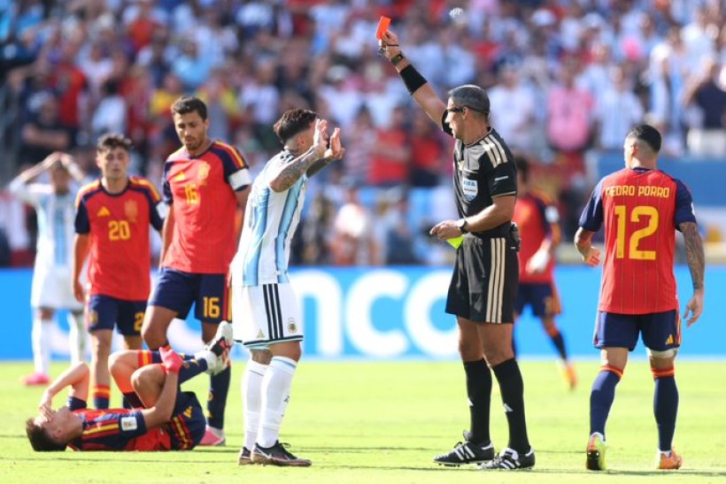 Enzo Fernández hace historia con tarjeta roja en la final de la Copa del Mundo