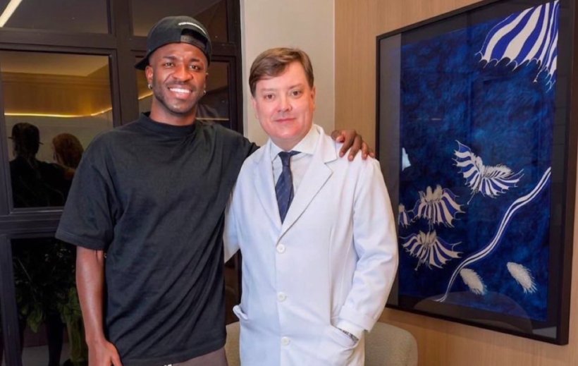 Vinicius se somete a una cirugía estética que cambia su apariencia