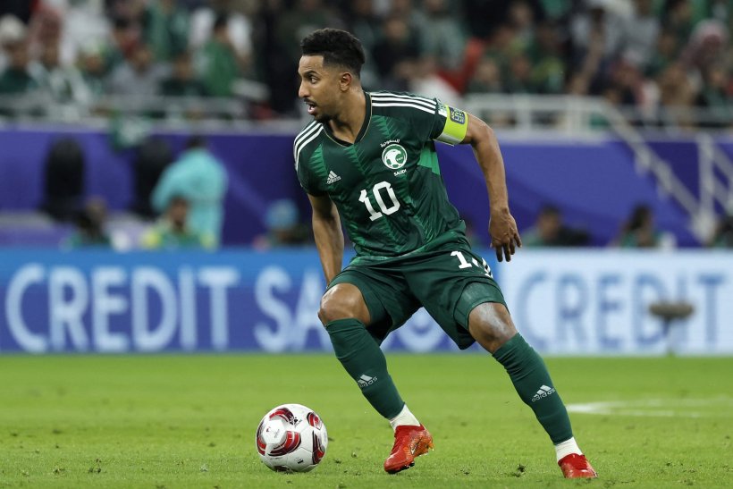 إصابة سالم الدوسري تهدد مشاركته مع المنتخب السعودي في كأس الخليج