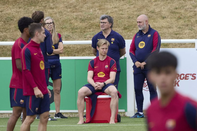 Colère à Barcelone à cause de De Jong