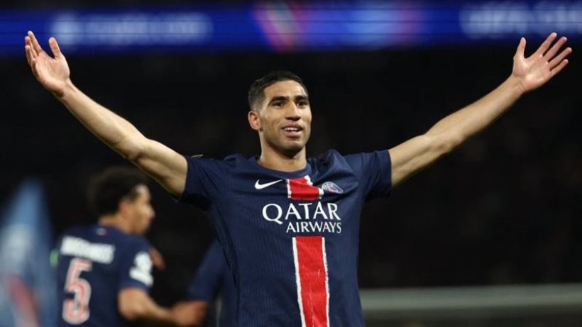 Hakimi Leads PSG Squad for Super Cup Clash Against Lens