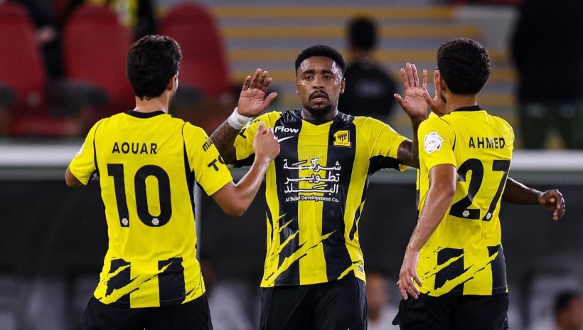 الاتحاد يتغلب على الحزم بثلاثية بيرجوين