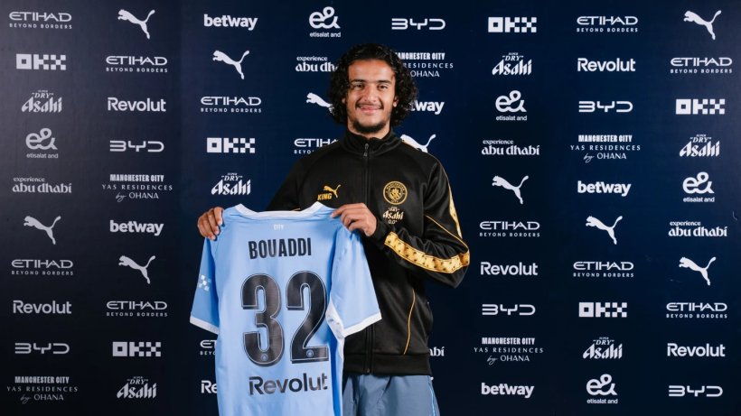 Ayoub Bouaddi choisit le maillot numéro 32 à Manchester City