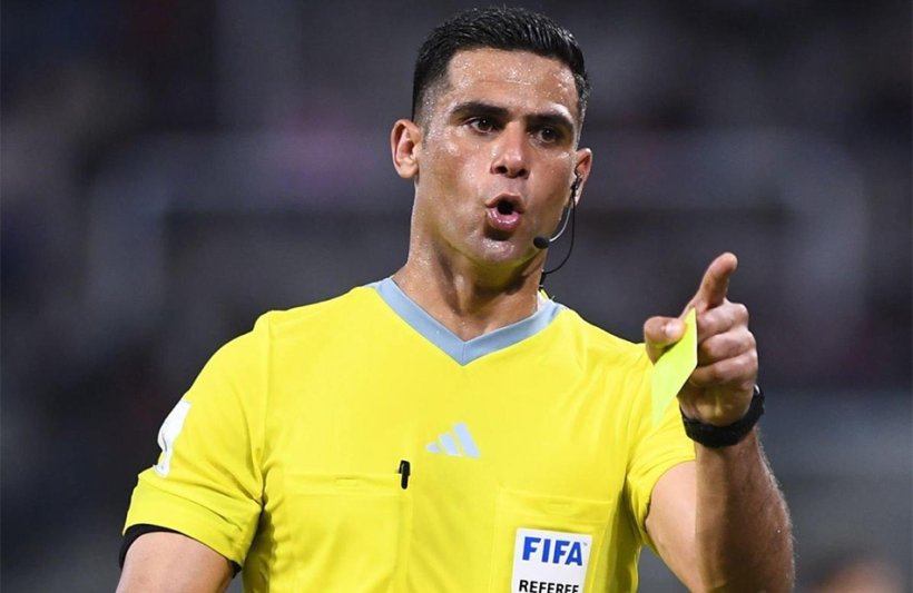 طاقم تحكيم مباراة الأهلي وزد بالدوري