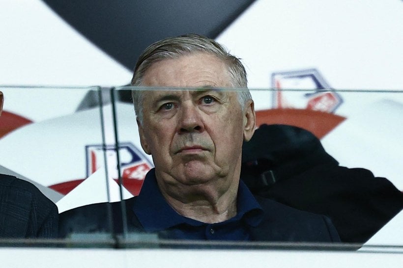 Carlo Ancelotti Attends Lille vs Paris Saint-Germain to Support His Son