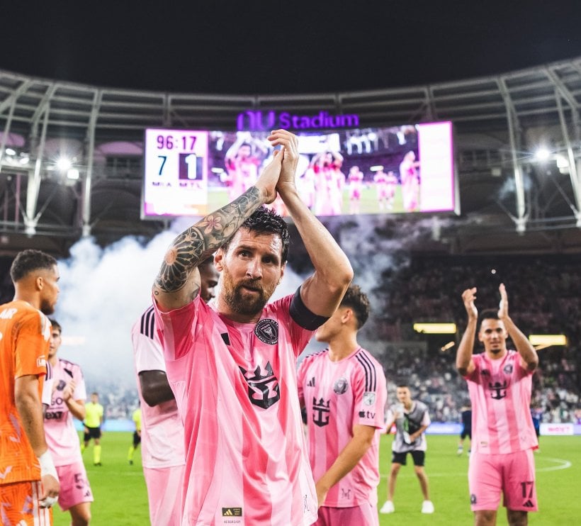 Messi Leads Inter Miami to 7-1 Rout of Montreal, Reaches 927 Goals!