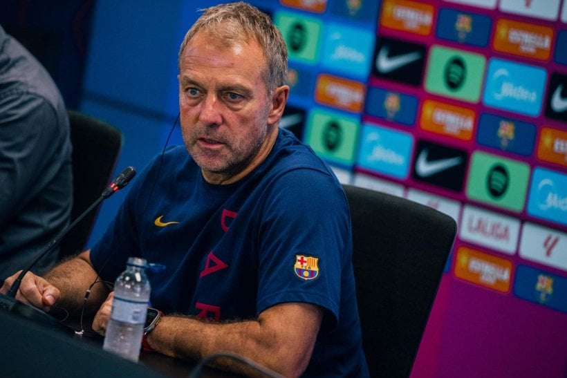 Flick: Content con la plantilla del Barcelona, el equipo es la prioridad