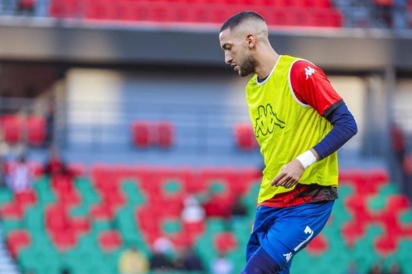 L'absence de Hakim Ziyech au camp du Wydad à Agadir attire l'attention