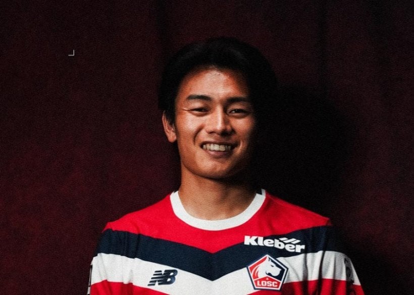 LOSC Lille officially announces signing of Japanese forward Ayase Ueda