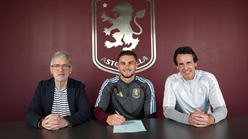 Aston Villa officially announces signing of Taylor Harwood-Bellis