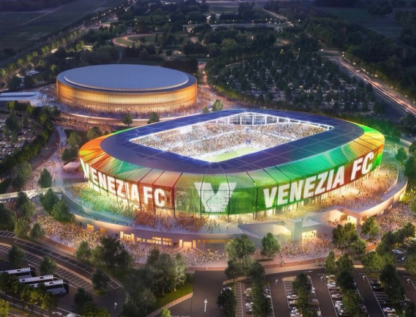 Venise dévoile officiellement son nouveau stade prévu pour 2027