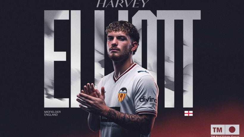 Valencia officially announces the signing of Harvey Elliott on loan