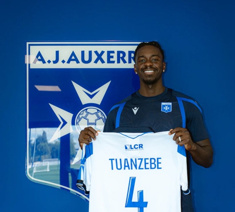 Officially: AJ Auxerre signs Axel Tuanzebe