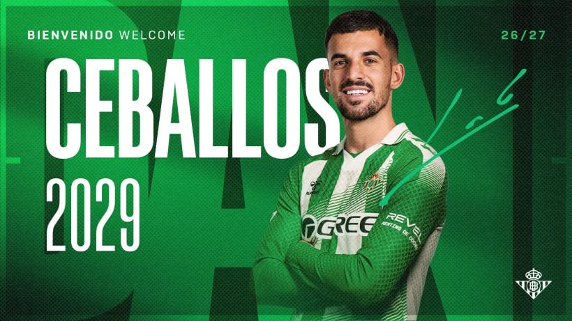 Official: Real Betis signs Dani Ceballos