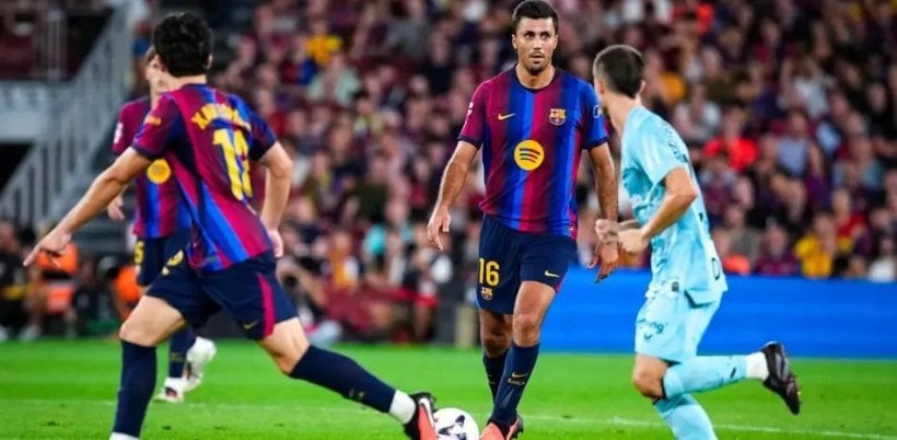 Rodri approaches 100 appearances in LaLiga
