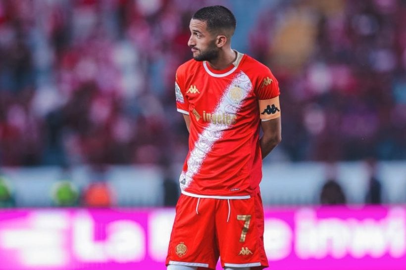 Le Wydad Casablanca annonce officiellement la résiliation du contrat avec Hakim Ziyech