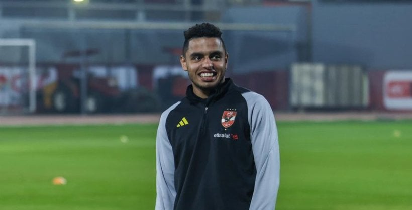 El Debes participe à l'entraînement de l'Ahly après sa récupération d'une blessure