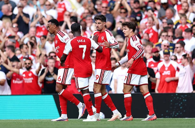 Arsenal tops AI predictions to win UEFA Champions League