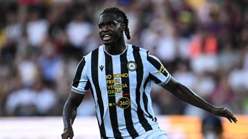 Udinese confirma la lesión de Oumar Solet y su ausencia de dos semanas