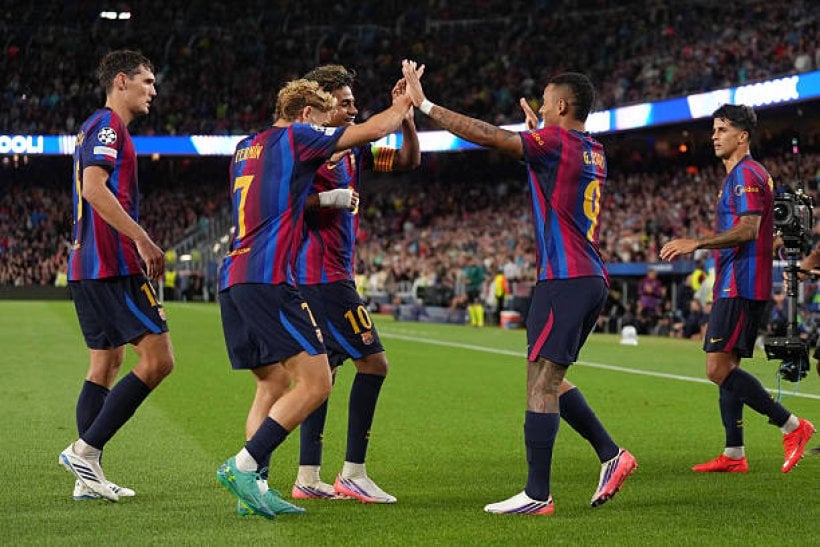 FC Barcelona's squad for the match against Levante in LaLiga