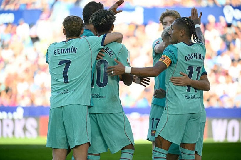 FC Barcelona continues winning streak with victory over Levante in LaLiga