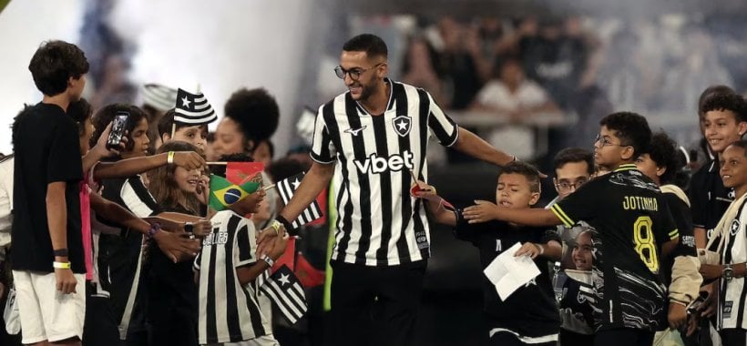 Accueil chaleureux pour Ziyech à Botafogo