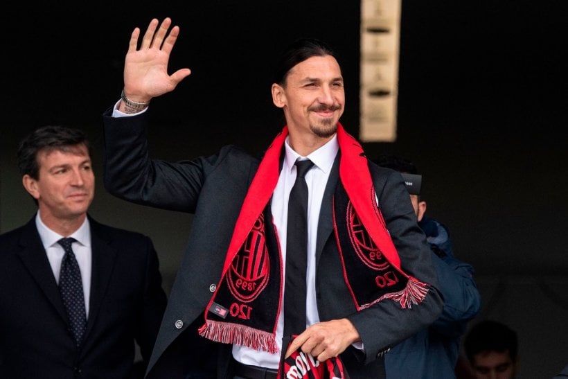 Zlatan returns to Milanello after more than 6 months away